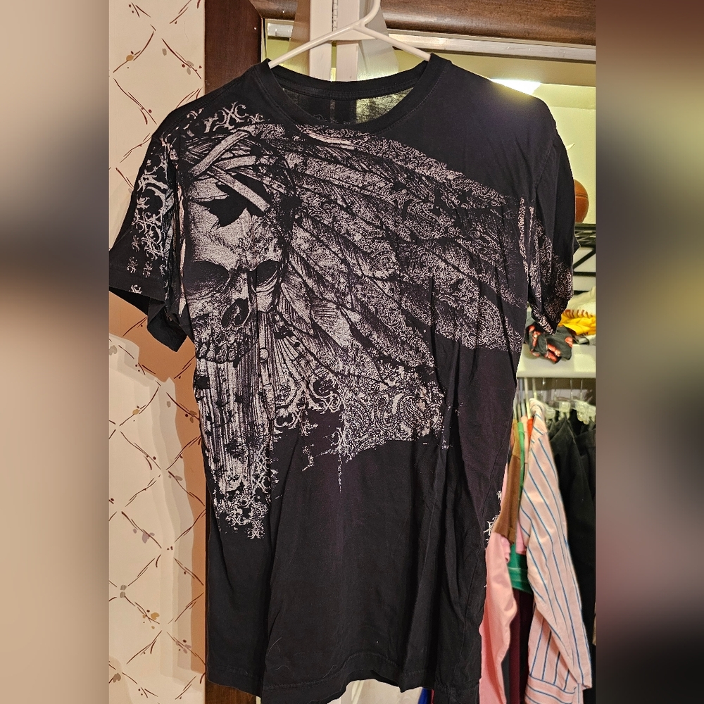 Men's Xtreme Couture Black Graphic T-Shirt